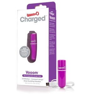 Screaming O Chgd Vooom Bullet Vibe Purp